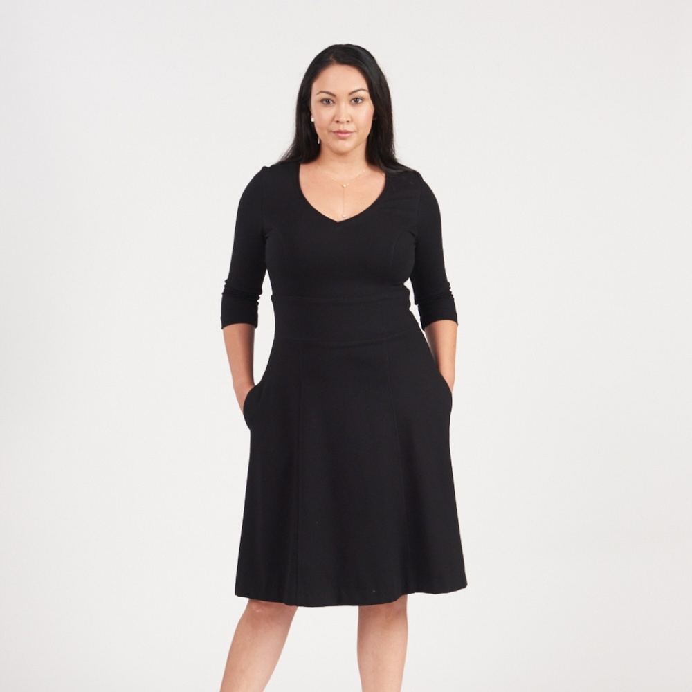 NWT Plus Knit Ponte Dress